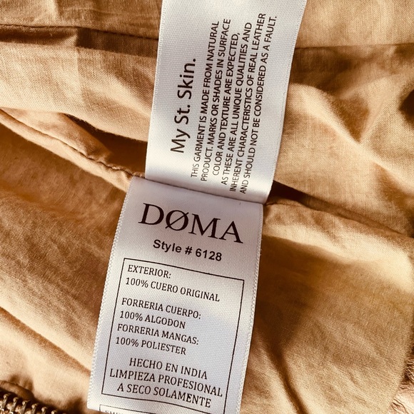 DOMA Moto Leather Jacket - Picture 9 of 15